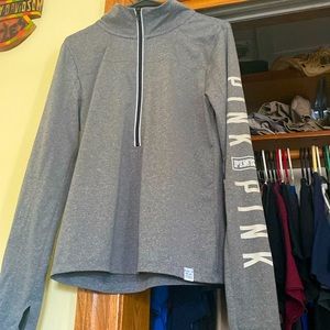 Grey Victoria secret long sleeved shirt size medium